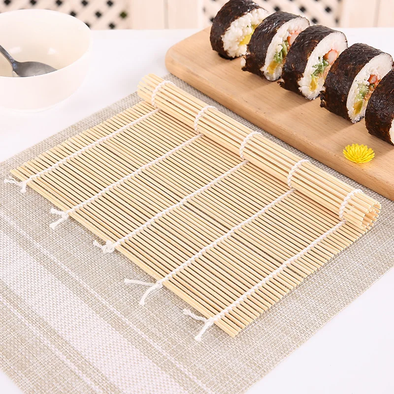 Sushi Mat Bamboo - Bamboe Sushi Rolling Mat Non-stick Keuken