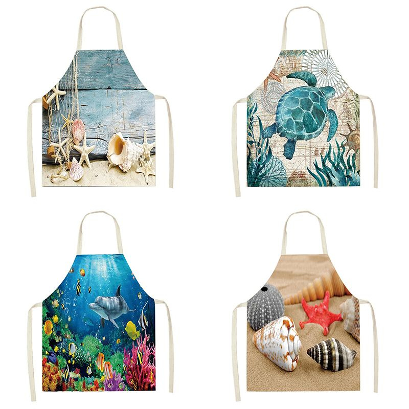 Home Cooking Chinese - Chinese Inkt Landschap Schilderij Schort Jonge