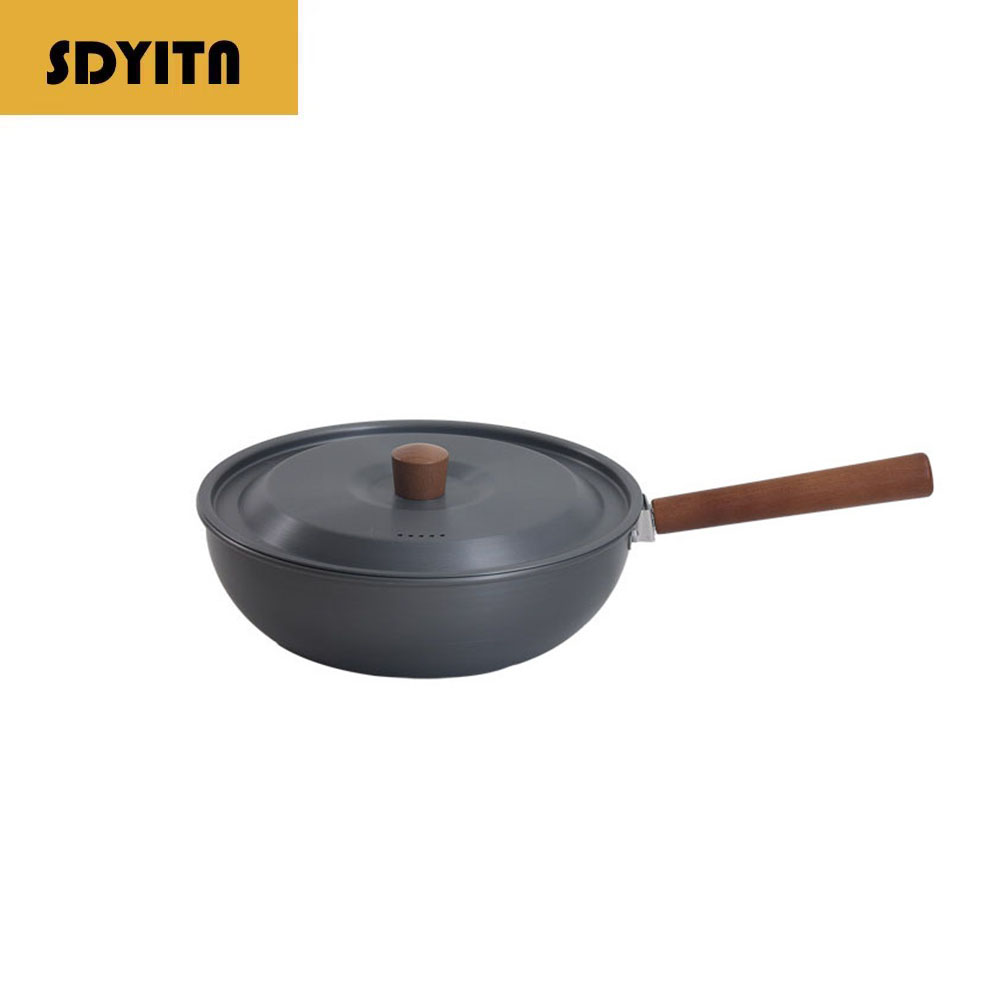 Home Cooking Chinese - Wok van aluminiumlegering voor buitengebruik met