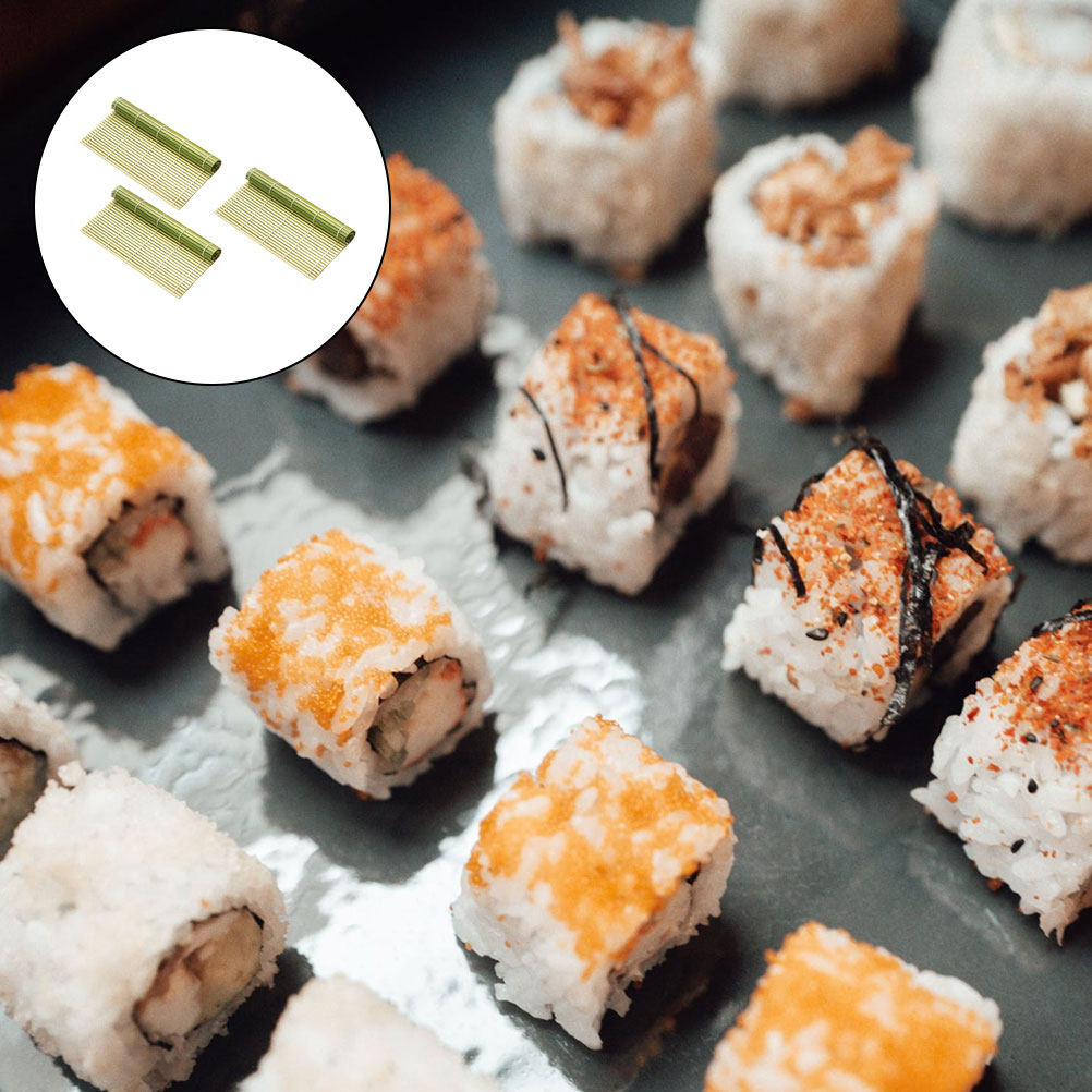 3 stuks bamboe sushi-matten, p - Sushi Mat Bamboo recensie en prijs