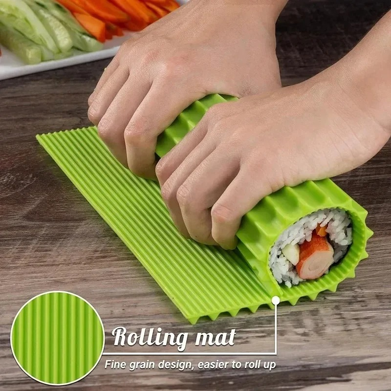 Herbruikbare siliconen sushiro - Sushi Mat Bamboo recensie en prijs
