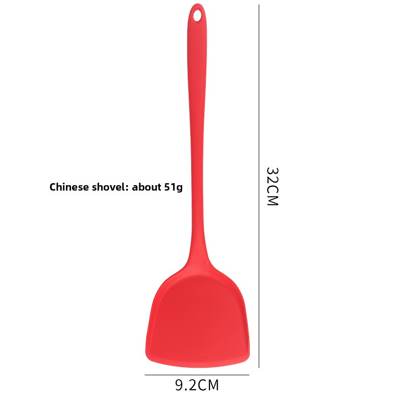 Silicone Chinese Wok Spatel, p - Home Cooking Chinese recensie en prijs