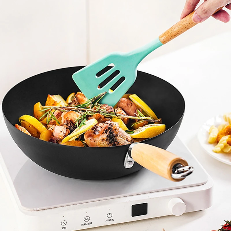 Koolstofstalen mini-wok 20cm,  - Wok Carbon Steel recensie en prijs