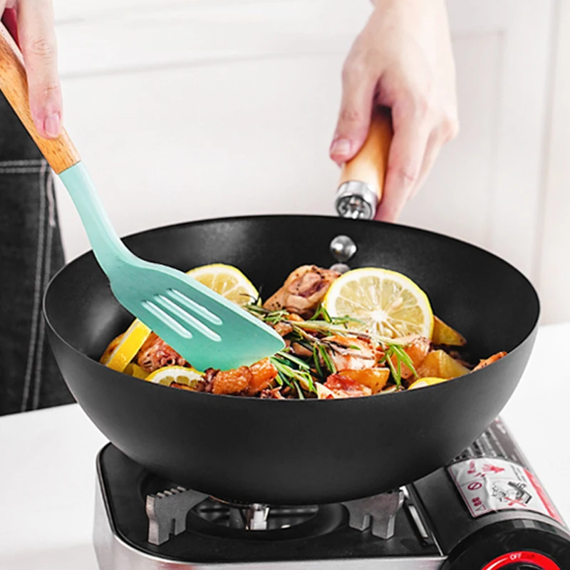 Koolstofstalen mini-wok 20cm,  - Wok Carbon Steel recensie en prijs