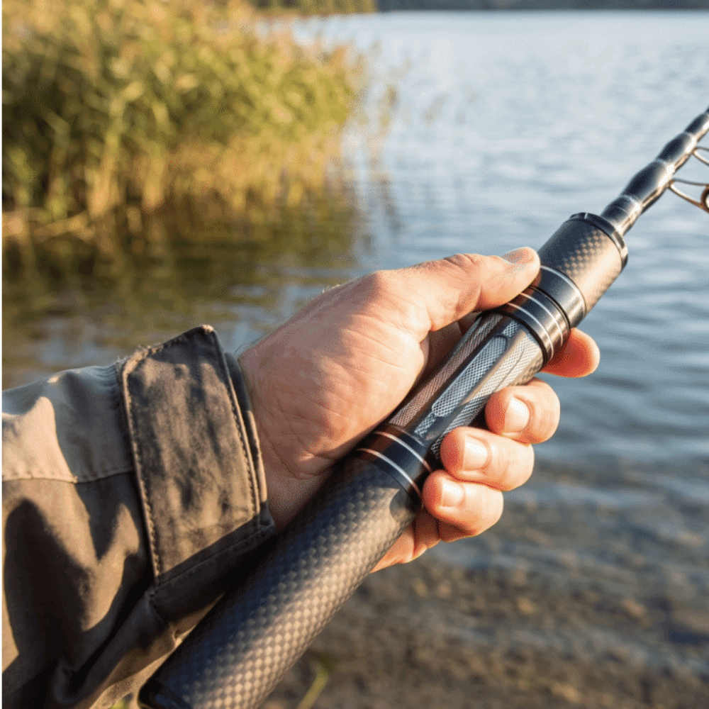 Telescopische hengel met carbo - Wok Carbon Steel recensie en prijs