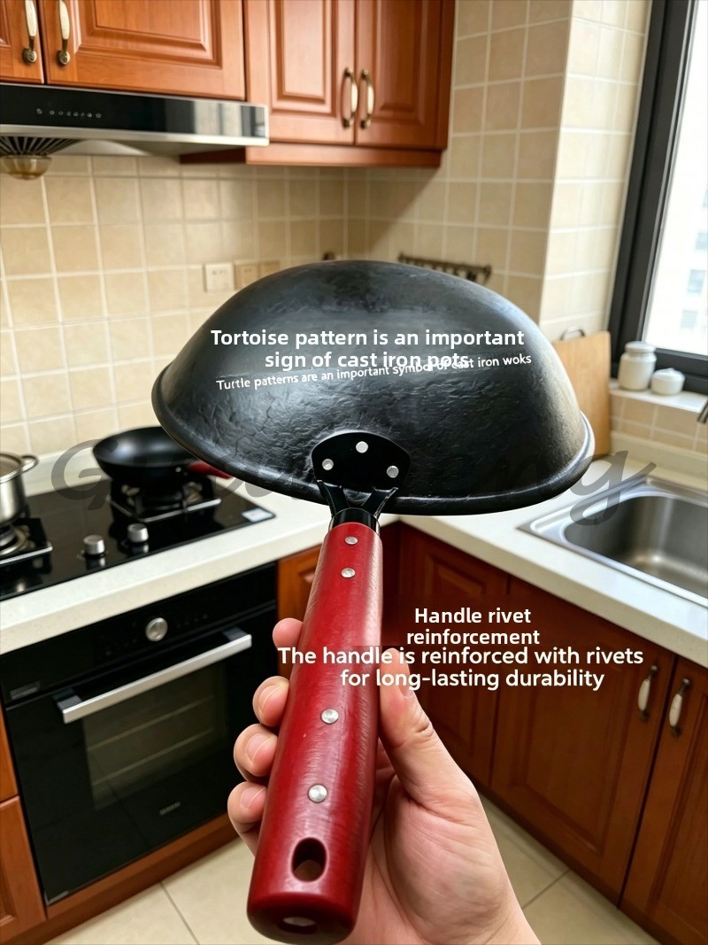 Handgesmede ijzeren pannen, Ch - Home Cooking Chinese recensie en prijs